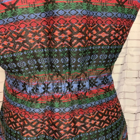 Maakif Vintage Southwest Style Sleeveless Zip Up Vest - Picture 8 of 8